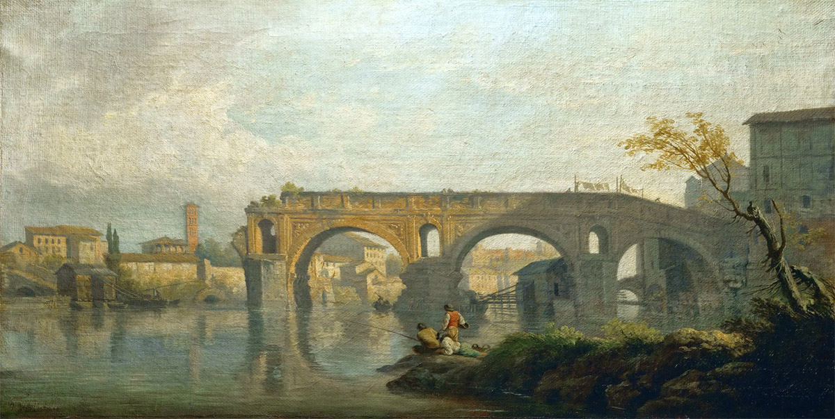 Claude Joseph Vernet,Ponte Rotto ( ?, avant 1789, date indéterminée)